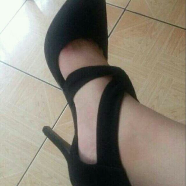 Payless black outlet heels