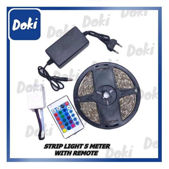 [DOKI MOTO] STRIP LIGHT WITH REMOTE (5meter) | Shopee Philippines
