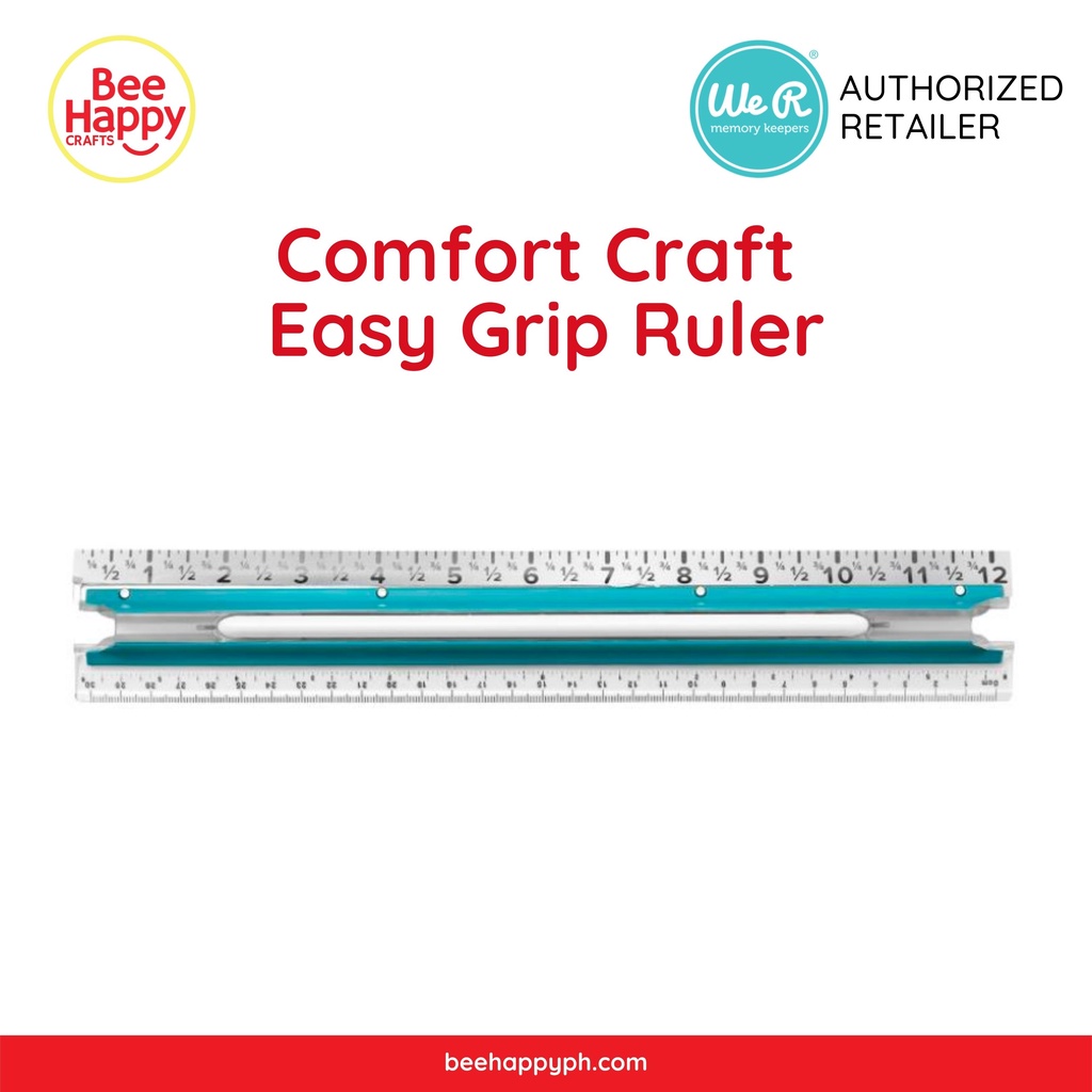 We R Memory Keepers Comfort Craft Easy Grip Ruler | Shopee Philippines