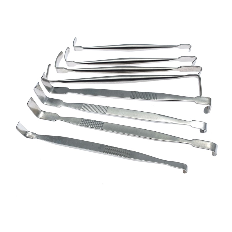 Stainless steel Retractor Hook Lshaped Double Hook Veterinary pet