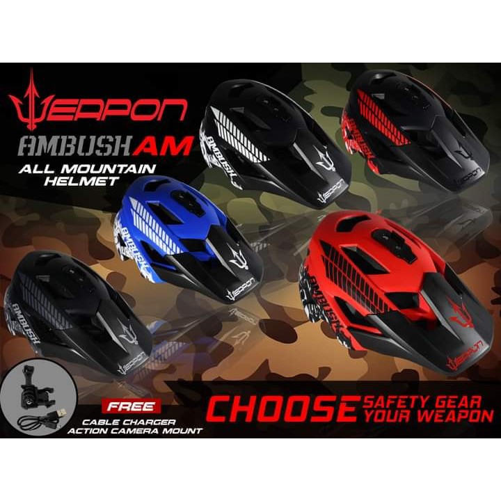 Weapon ambush best sale mtb helmet