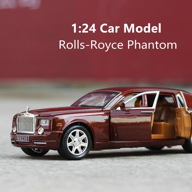 1/24 Car Model Rolls-Royce Phantom Lengthened 1/32 AMG GTR Hummer toy ...