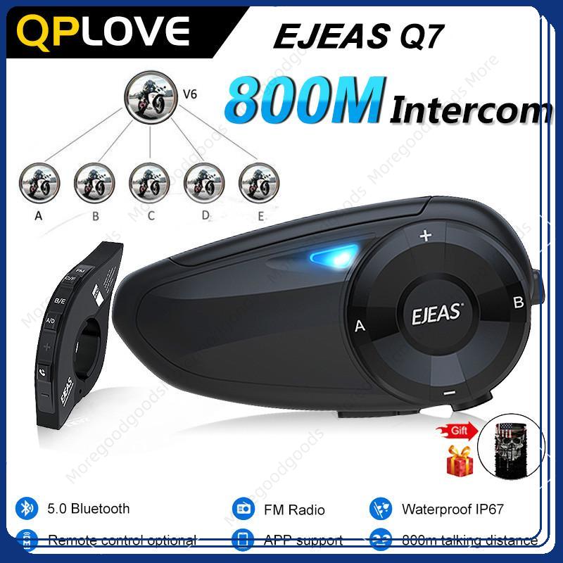 MGG COD Ejeas Q7 Bluetooth Helmet Intercom 2 Seconds To Quickly