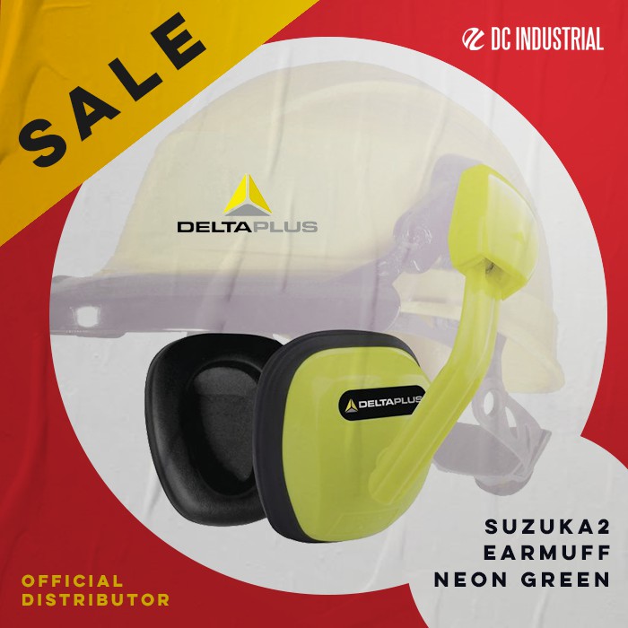 Delta Plus SUZUKA2 Earmuffs Neon Green | Shopee Philippines