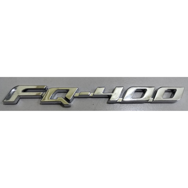 Mitsubishi Lancer EVo X FQ400 rear logo emblem Chrome trim | Shopee  Philippines