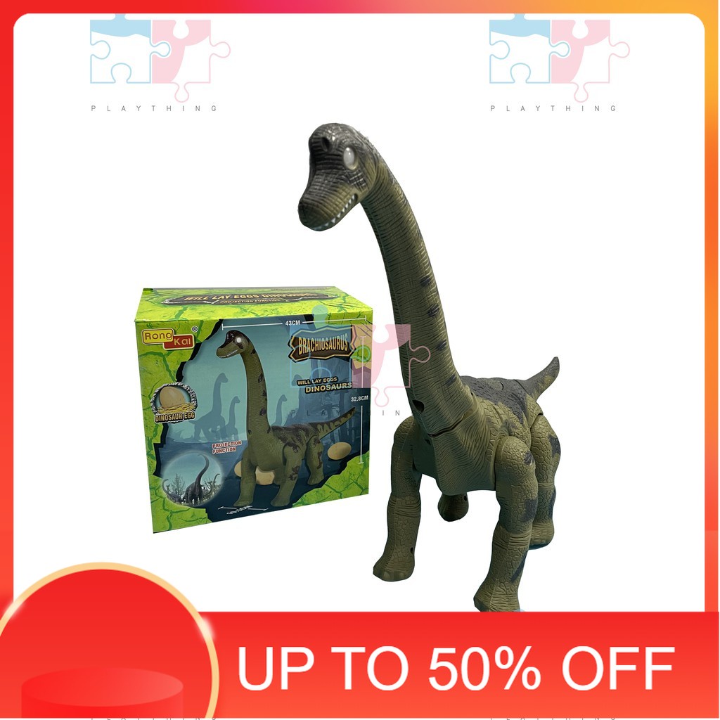 Walking Brachiosaurus Dinosaur that Lays Eggs Toy Toys Dinosaurs Shopee Philippines