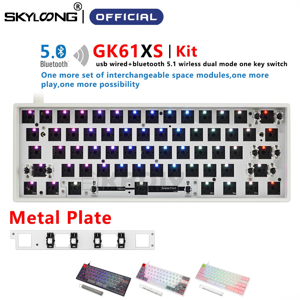 SKYLOONG GK61 GK61X GK61XS 60 Mini Mechanical Keyboard Kit Custom DIY