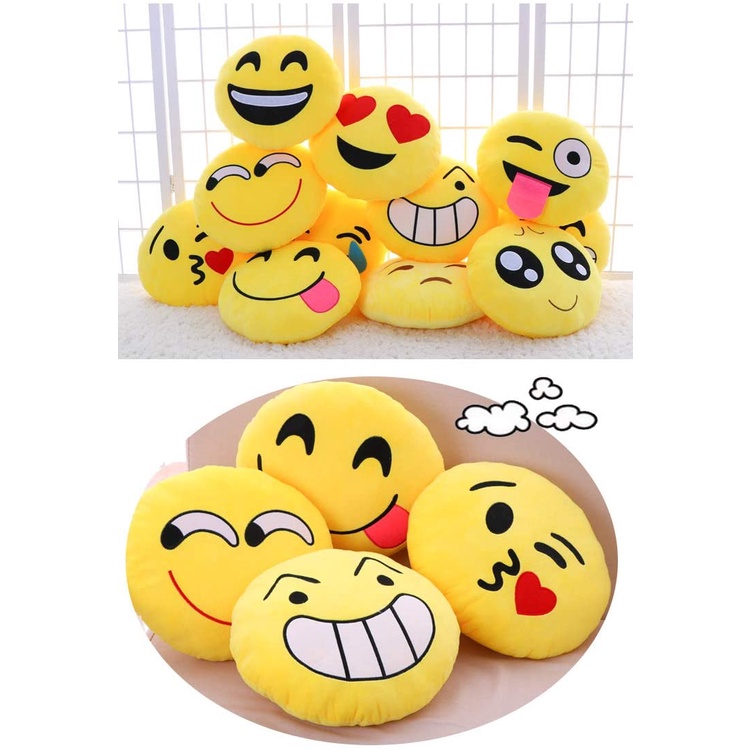 Large emoji pillows best sale