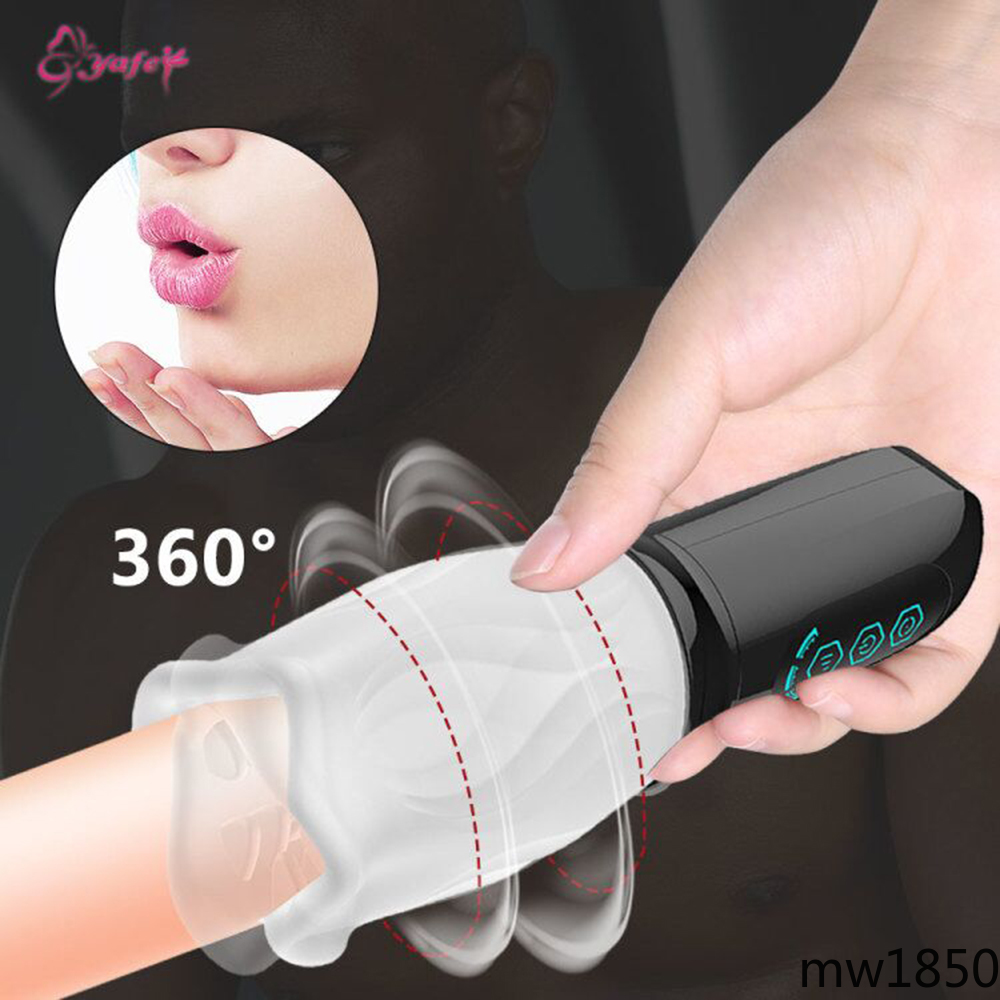 mw Male Masturbator Oral Sex Trainer Vibrator Sex toys for men vagina real  pussy adult Delay Autom | Shopee Philippines