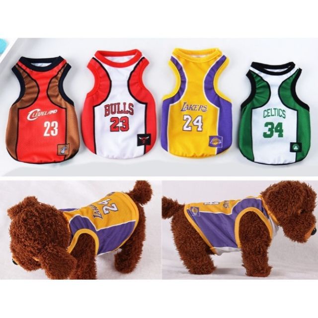 Lakers 23 hot sale dog jersey