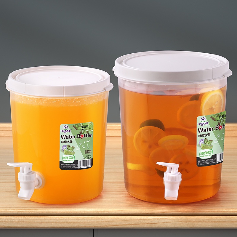Kitchenware Kitchen Storage Bucket Plastic Cold Water Bottle Faucet ...