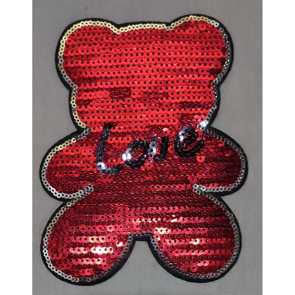 Heat Press/Iron Patches for Clothes/Sequence Patches DIY Sew (Big