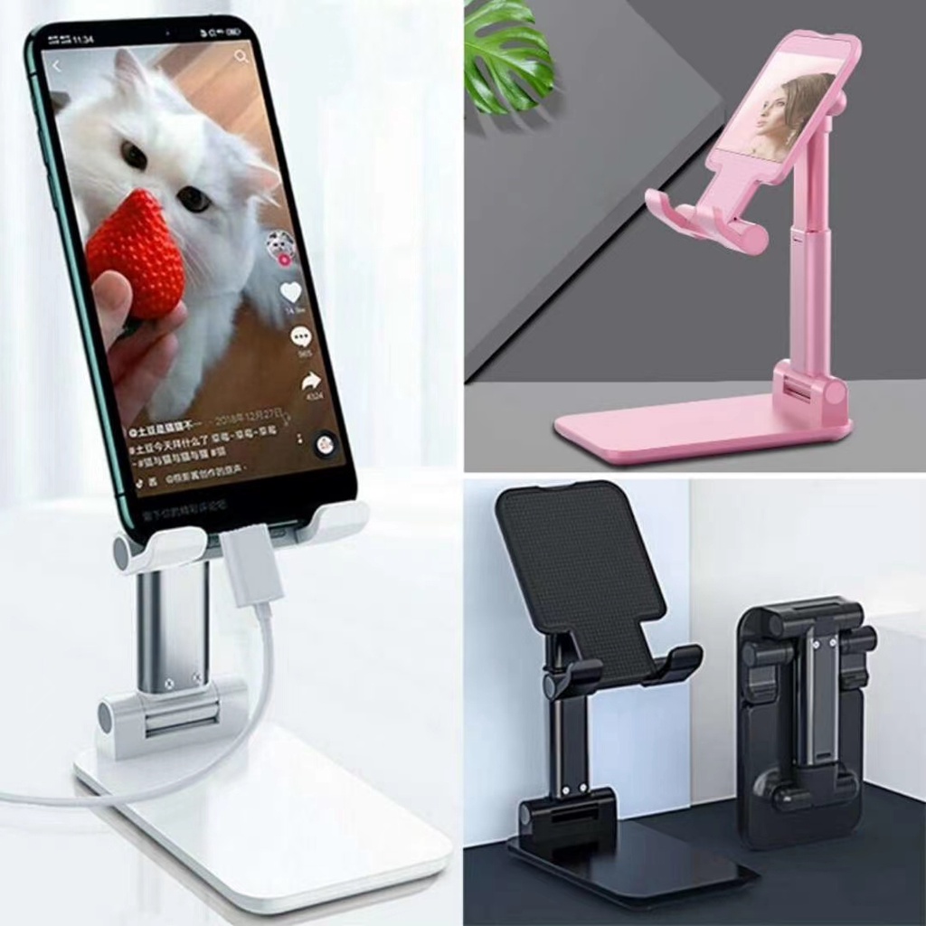 Tiktok Universal Selfie Lazy Phone Stand Foldable Desk Phone Holder