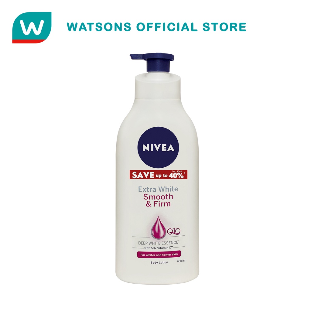 NIVEA Body Extra White Smooth and Firm Lotion, Whitening Lotion and
