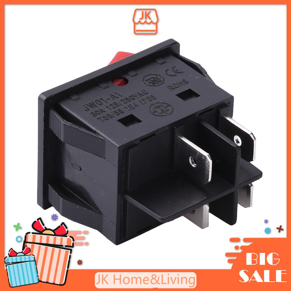High current electric welding machine switch 30A AC125/250V switch 4PIN