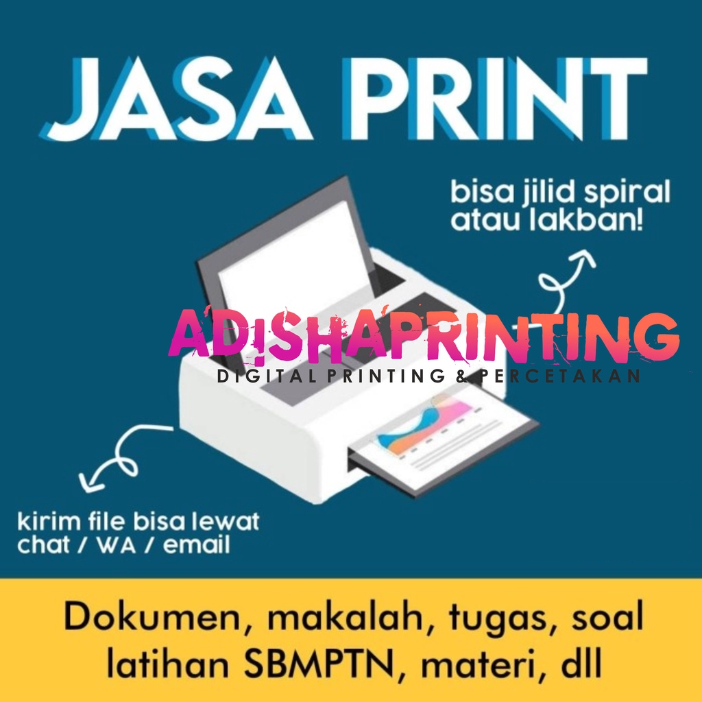 HITAM PUTIH Print ONLINE Documents And Fastest 1st Anniversary (Black