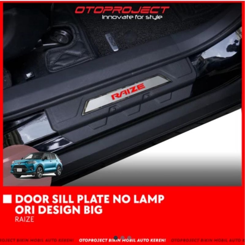 Door Sillplate Sill Plate Side Door Nlamp Big Design Otoproject Raize Shopee Philippines