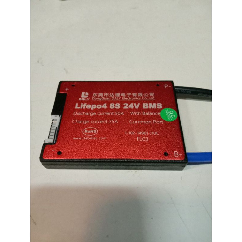 Lifepo4 BMS 8s 24v 15a 20a 30a 40a 50a 60a 80a 100a 3.2v Manufactured ...