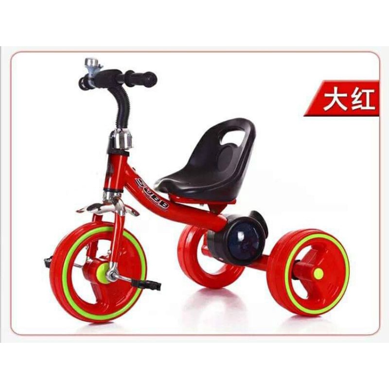 balance bike 3 wheel bike for toddlers / kids with lights Shopee
