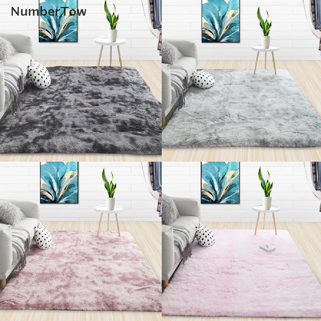 NumberTow 40*60cm Thick Carpet for Living Room Plush Small Rug Children ...