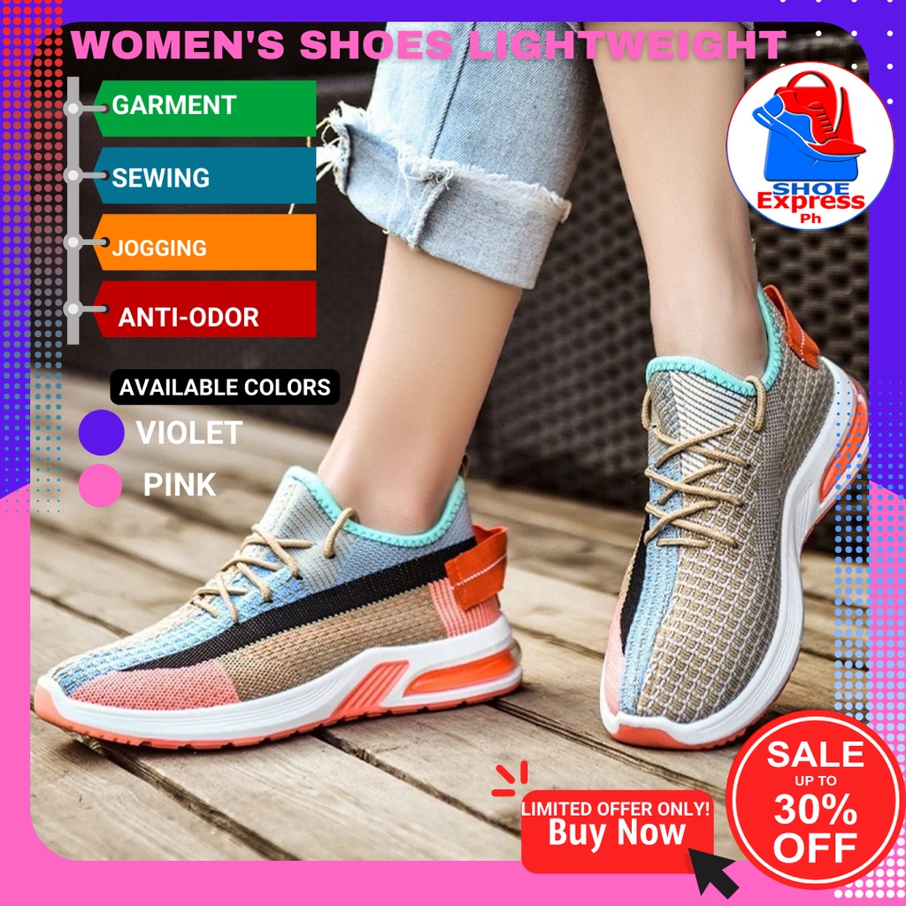 𝐒𝐇𝐎𝐄 𝐄𝐗𝐏𝐑𝐄𝐒𝐒 Shoes for women Sneakers Light Garment Resistant Slip on