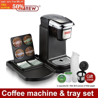 Coffee Maker 3-in-1 Single Serve Ground Coffee Brewer/ Machine, For K-Cup  Coffee Capsule Pod, Loose Tea maker, 6 to 10 Ounce Cup - AliExpress