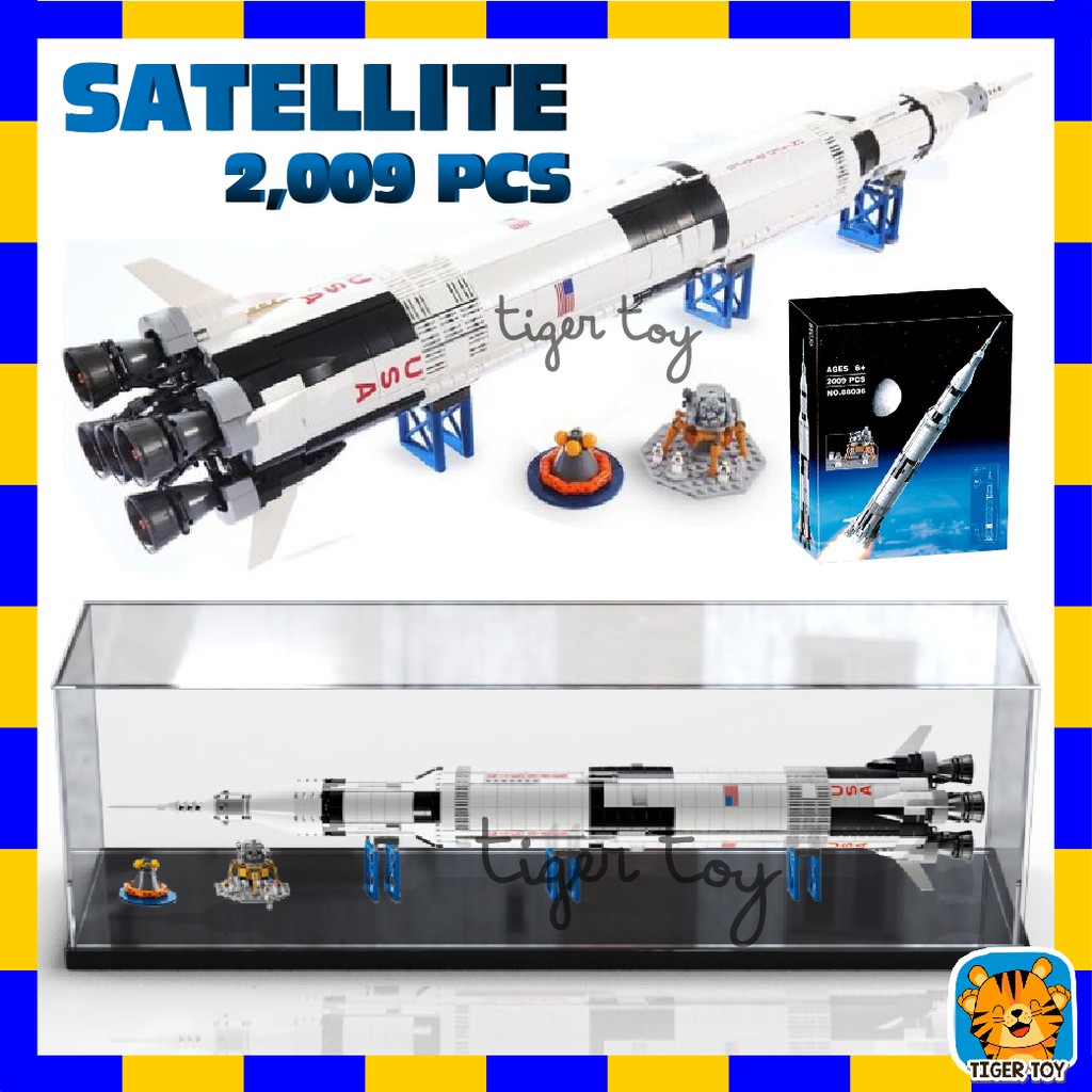 Nasa Rocket Blocks Miss Sai Apollo Space Travel Ship 2 009+ Pieces ...