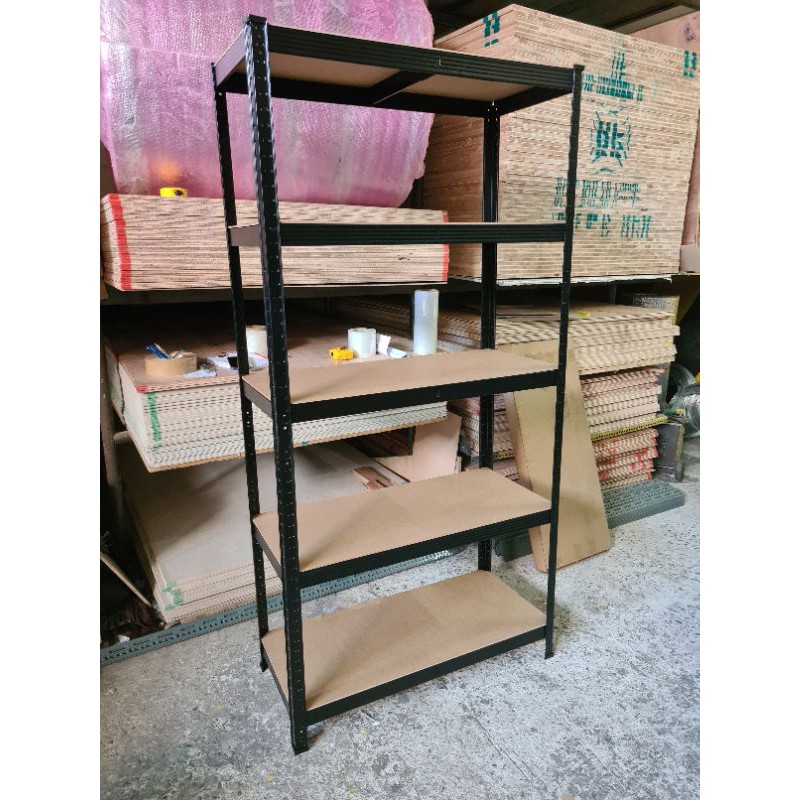 Boltless Rack - FREE Delivery - Black or White | Shopee Philippines