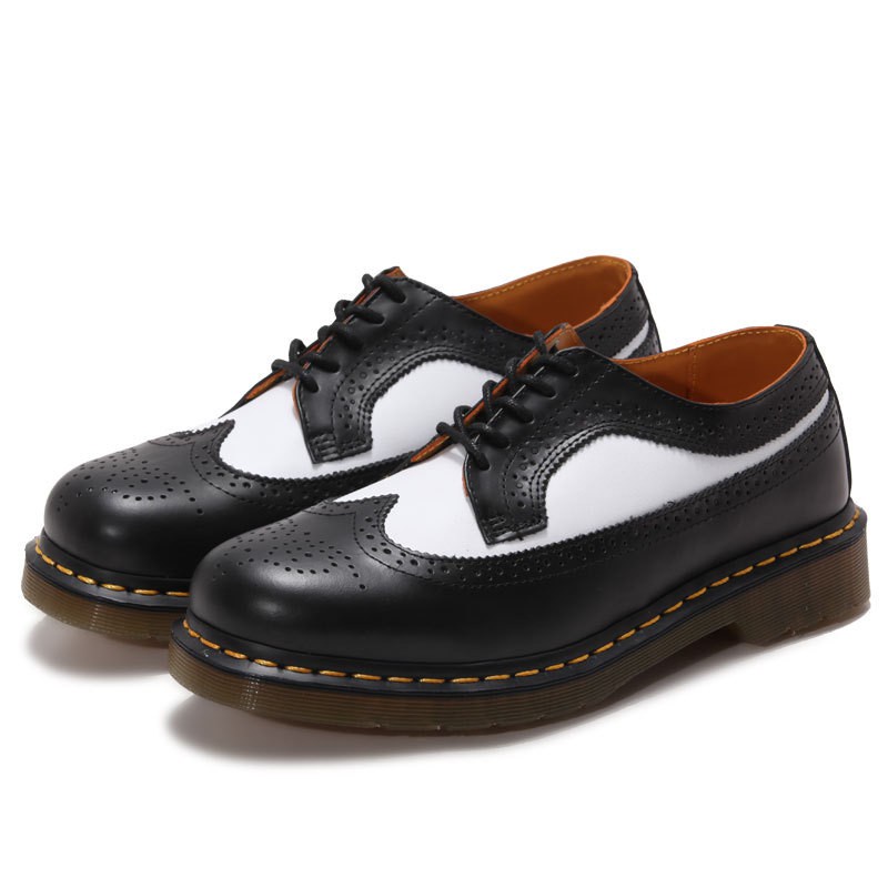 Dr.Martens Air Wair 3989 Martin Boots Brogue carving Oxford Shoes Plus Size 35 46