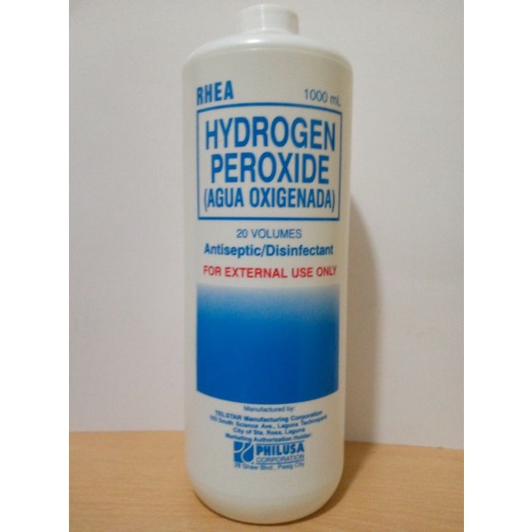 Rhea Hydrogen Peroxide Agua Oxinada Ml Shopee Philippines