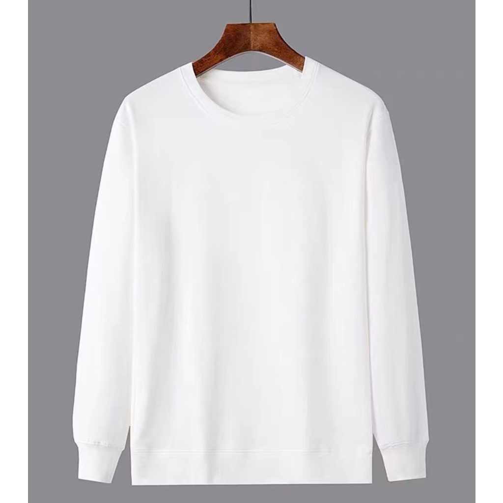 Plain Sweatshirt Korean size for men and women | Shopee Philippines