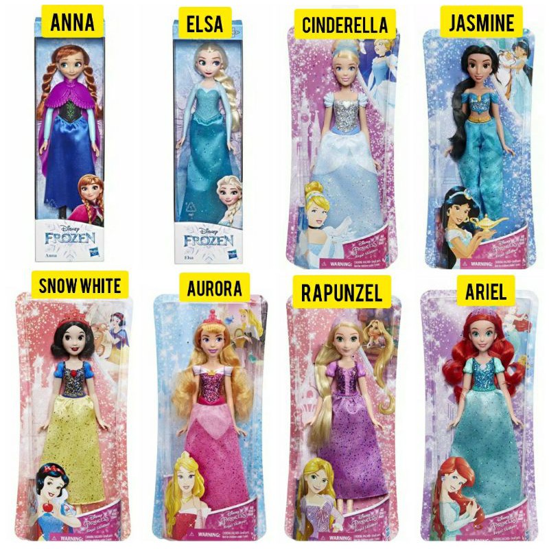 Boneka Barbie Disney Princess Original Hasbro Shopee Philippines