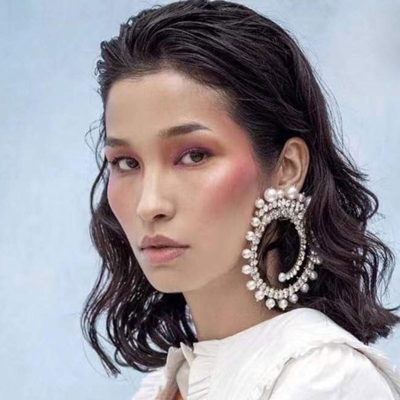 New Super Flash Crystal Earrings