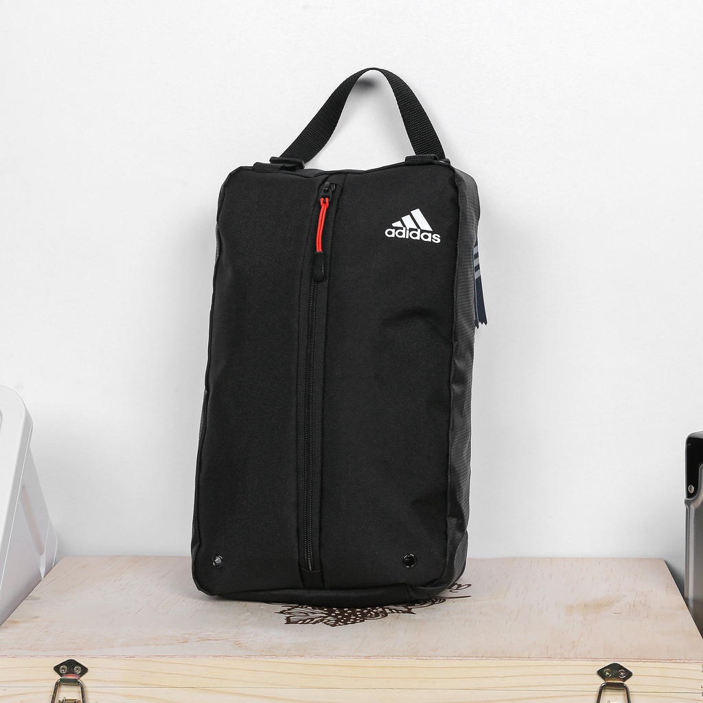 Genuine Adidas FM4229 Soccer Shoe Bag, Spacious Main Compartment