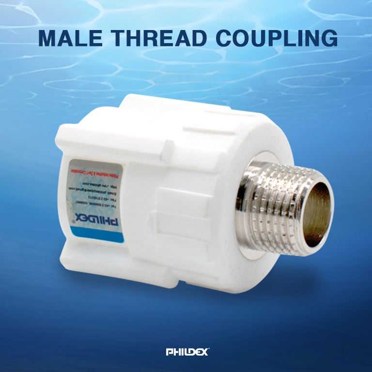 PHILDEX PPR- MALE THREAD COUPLING | Shopee Philippines