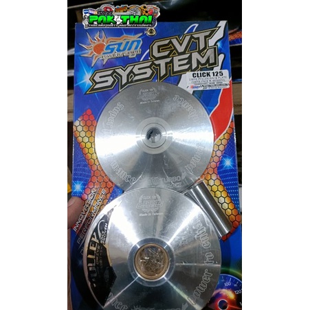 Pulley set sun racing for click 125 | Shopee Philippines
