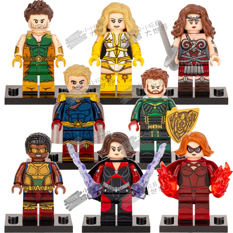 Superhero Black Robe Picket The Boys Motherland Starlight Compatible