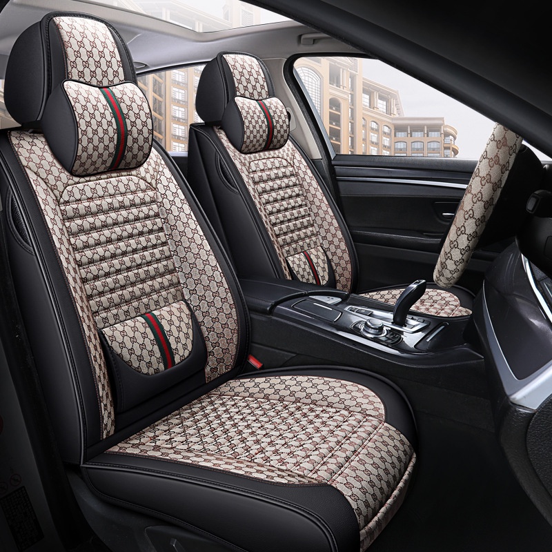 Designer s Car Seat Cover Gucci Luxury Cover Shopee Philippines