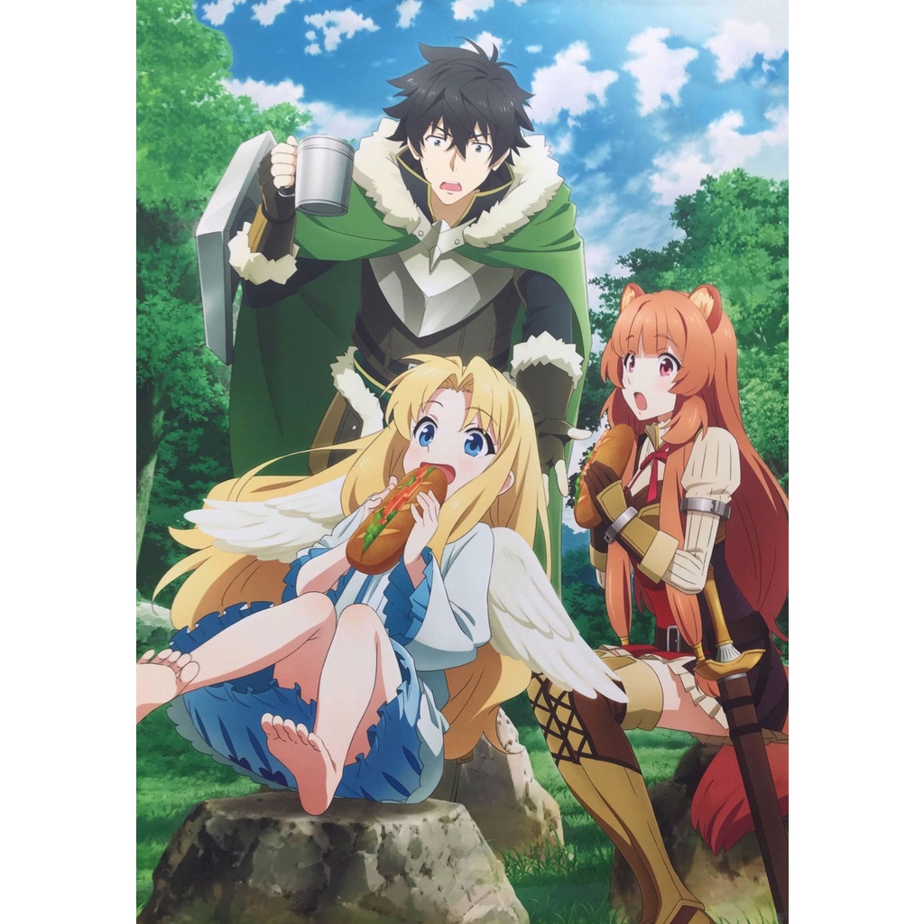 CUSTOM 2024 ORDER - The Rising of the Shield Hero - Anime Posters - 12.75” x 8.25”