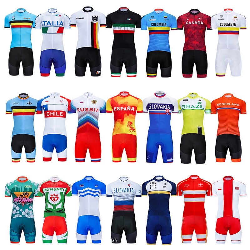 National team cycling store jerseys