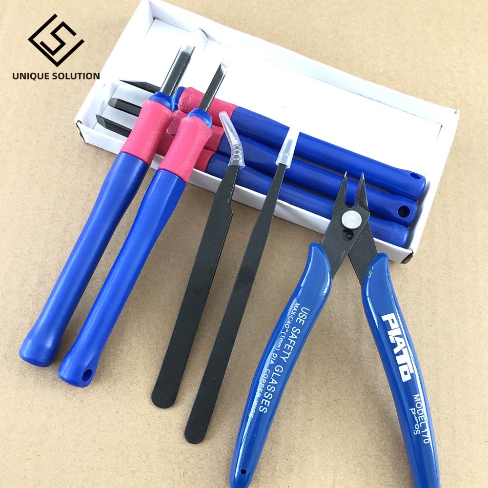 1 set 8 pieces 3D Printer Parts Repair Knife Tweezers Spade Clipper