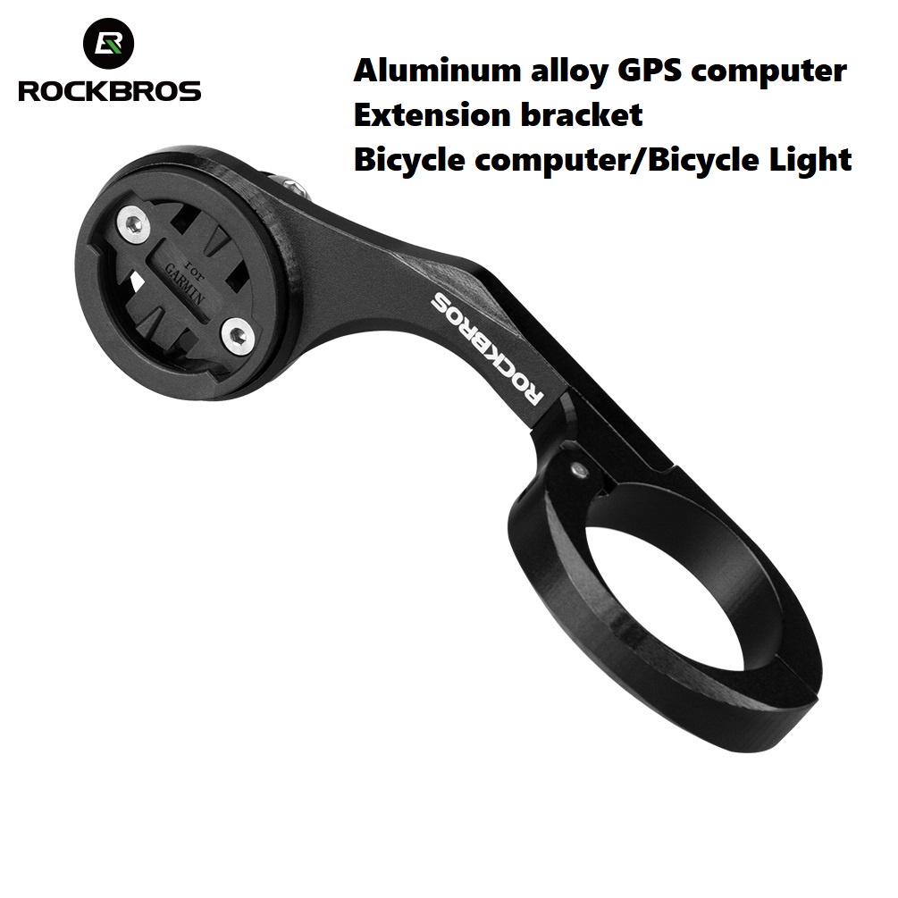 ROCKBROS Bicycle Stopwatch Bracket Aluminum Alloy Gps Extension Frame ...