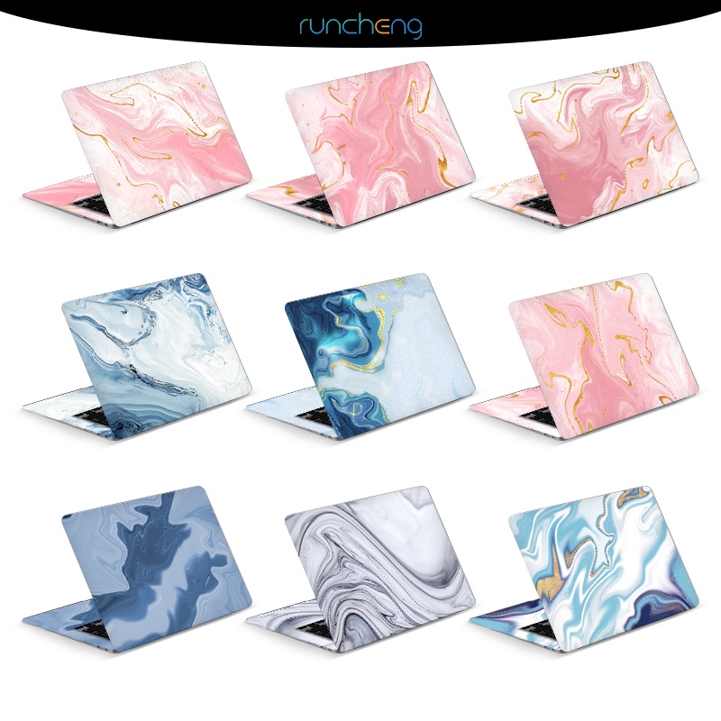 Marble Laptop Skin Vinyl Side Laptop Skin for 11/12/13/14/15/17 Inch ...