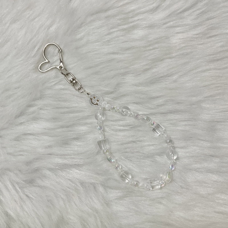 Clear Beads Phone Charm/Keychain Shopee Philippines