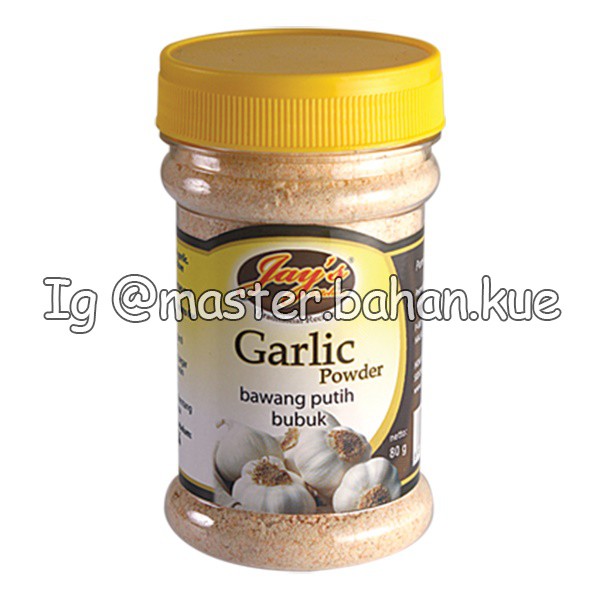 PUTIH Jay's Garlic Powder Garlic Powder 80g | Shopee Philippines