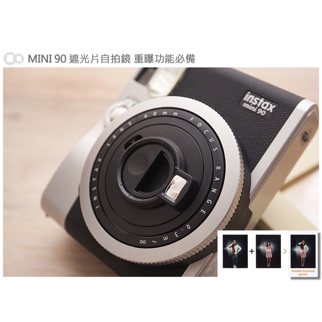 Fujifilm Instax Mini 90 Camera Splitzer Splitter Lens for Double ...
