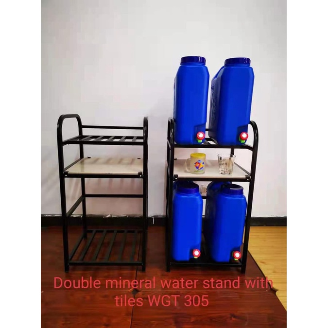 Water Gallon Rack Stand (Double) 42cm width 47cm length 88cm height ...