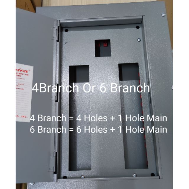 America Panel Board / Box Distribution Box For Bolt On Circuit Breaker