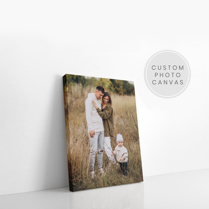 Customiz Family Photo Prints Your Images on Canvas Poster Personalise ...