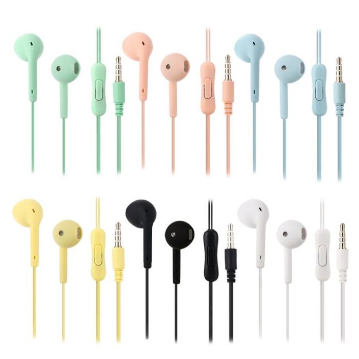 U19 Macaron Color 3.5mm HIFI Over Ear 1.2mm Headset Shopee